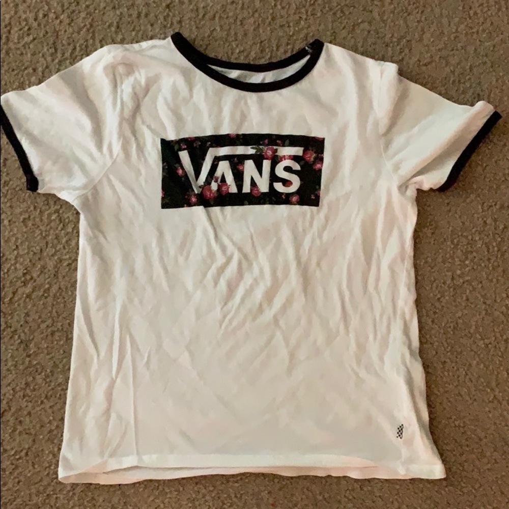 vans crop top